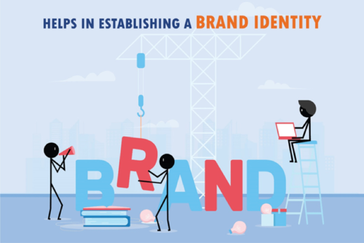 Helps in establishing a brand identity