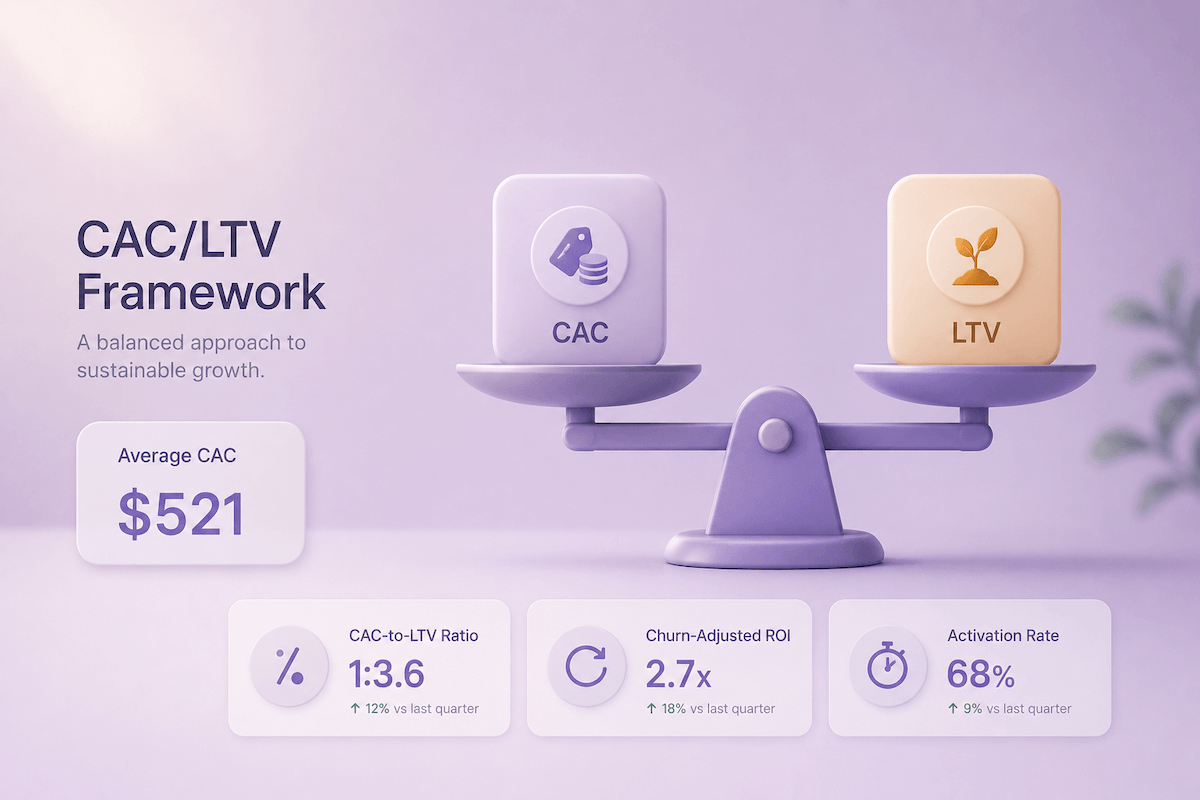 A CAC/LTV Framework