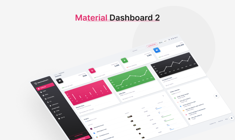 Material Dashboard 2