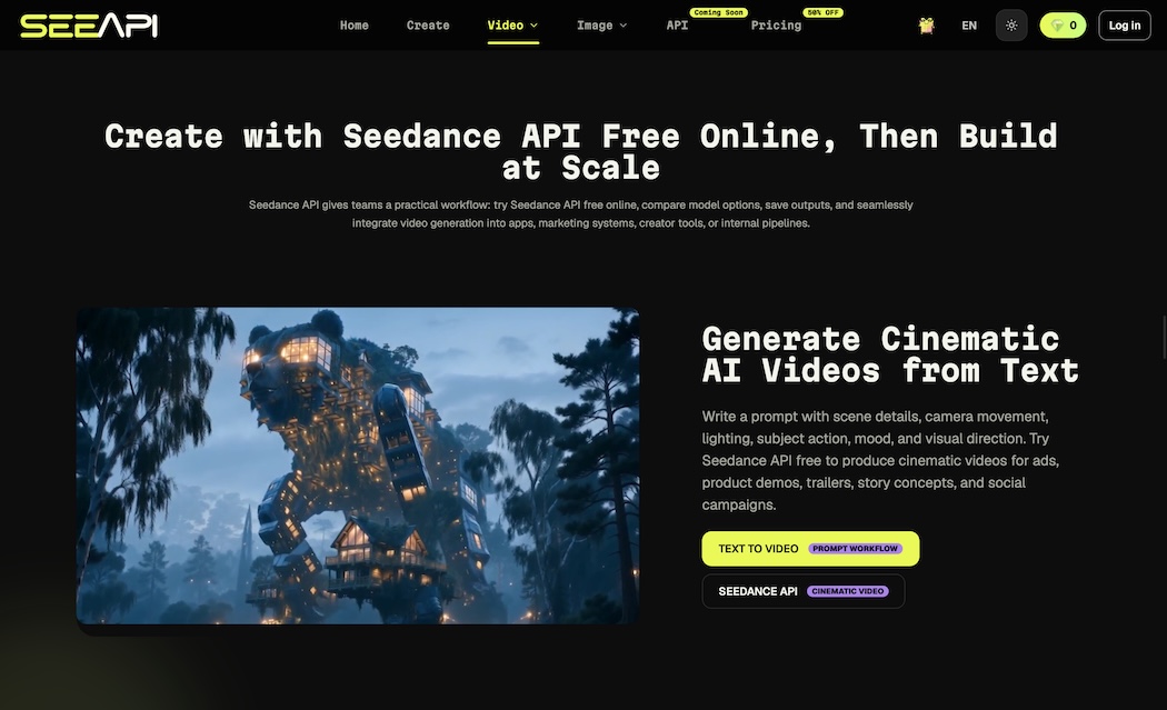Generate Cinematic AI Videos from Text