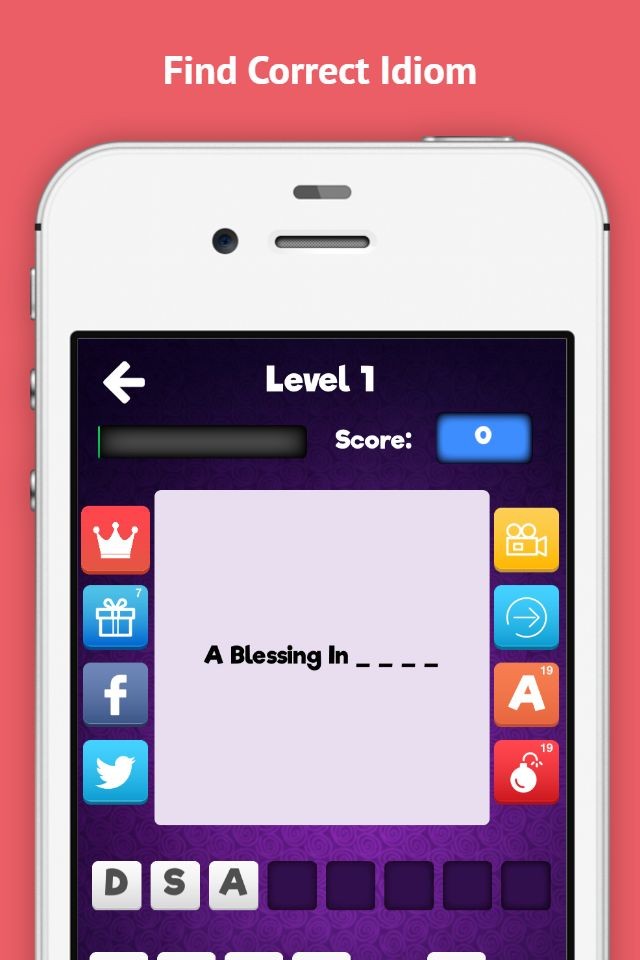 Guess The Word - Get The Idiom Trivia Quiz Game
