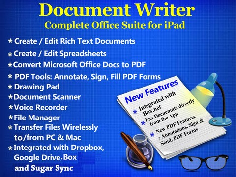 Document Writer - Word Processor and Reader for Microsoft Office