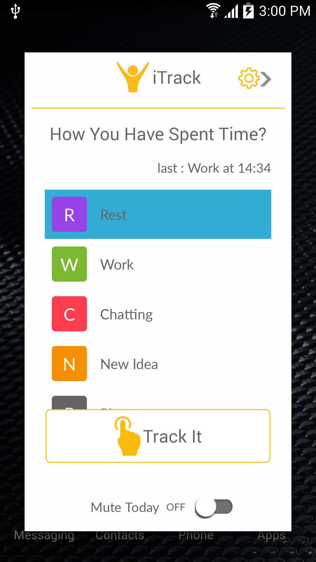 iTrack - Track Your Focus