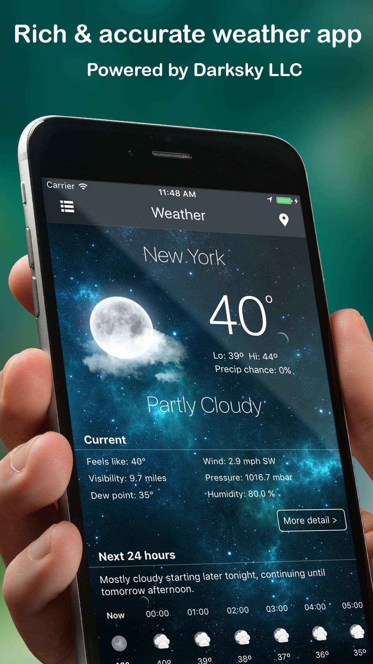 Weather Widget - Unique styles for Today Screen