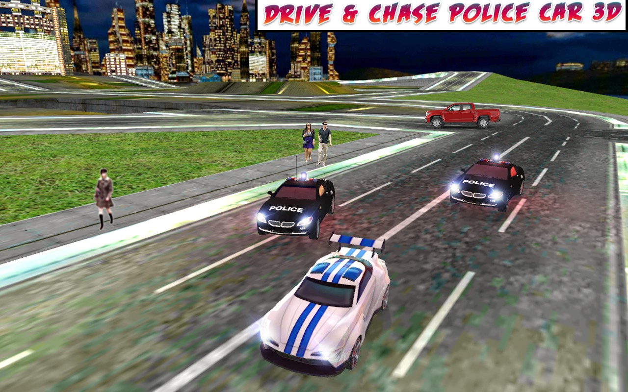 City Police Car 3D