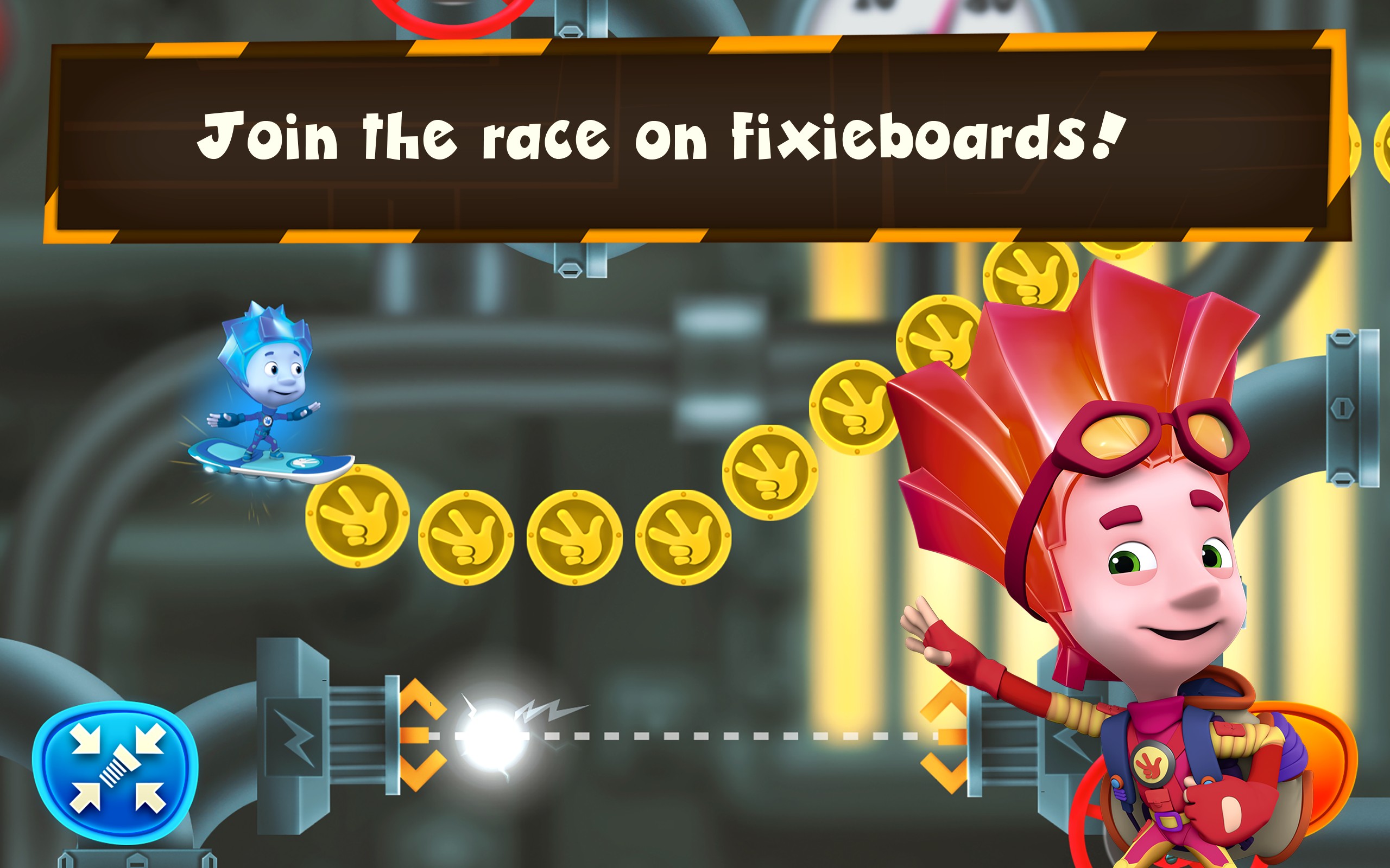 Fixie Fly endless runner games