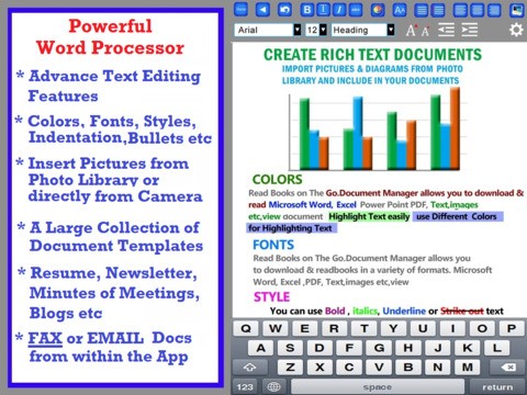 Document Writer for Microsoft Office - Word & PDF