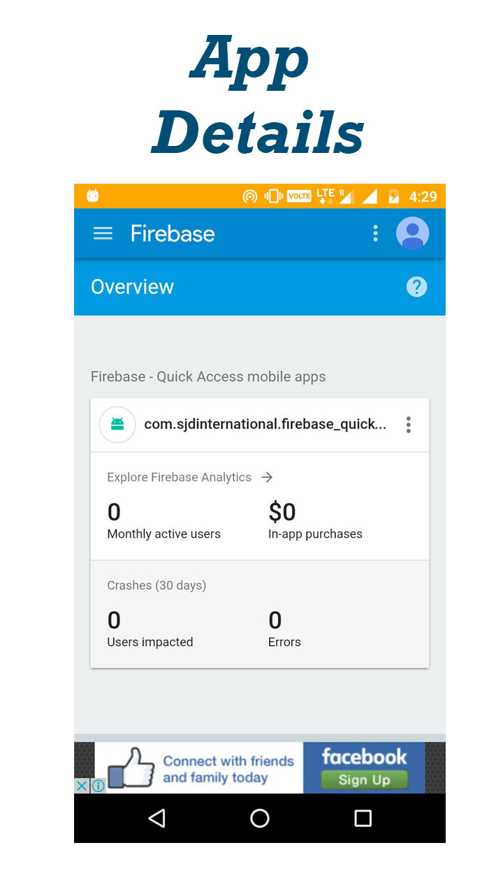 Firebase - Quick Access