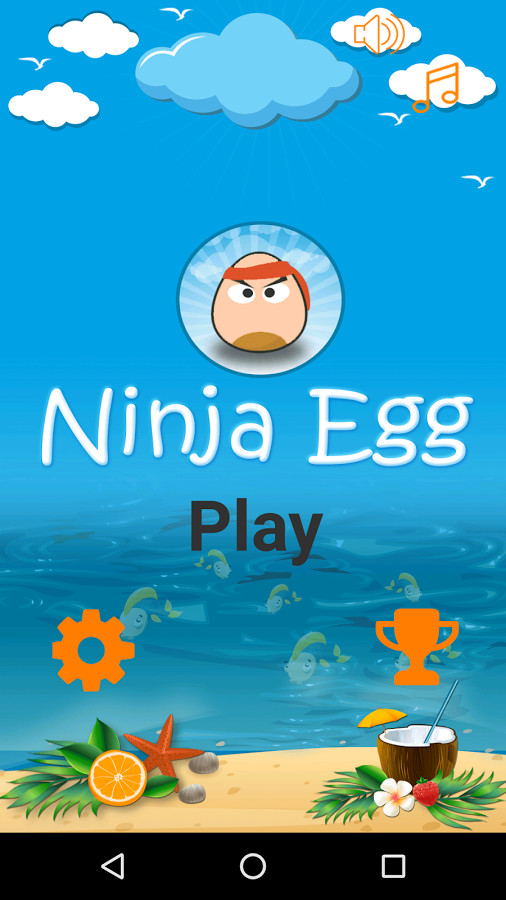 Ninja Egg Jumping Adventure