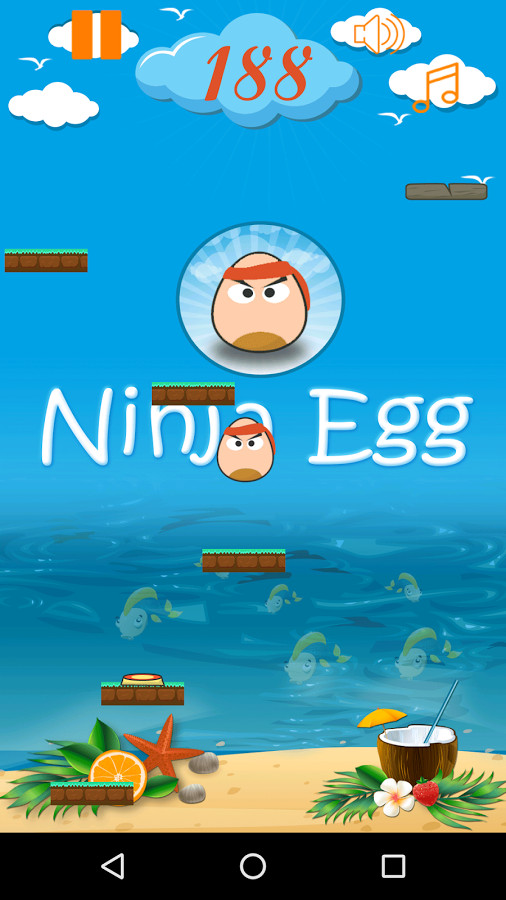 Ninja Egg Jumping Adventure