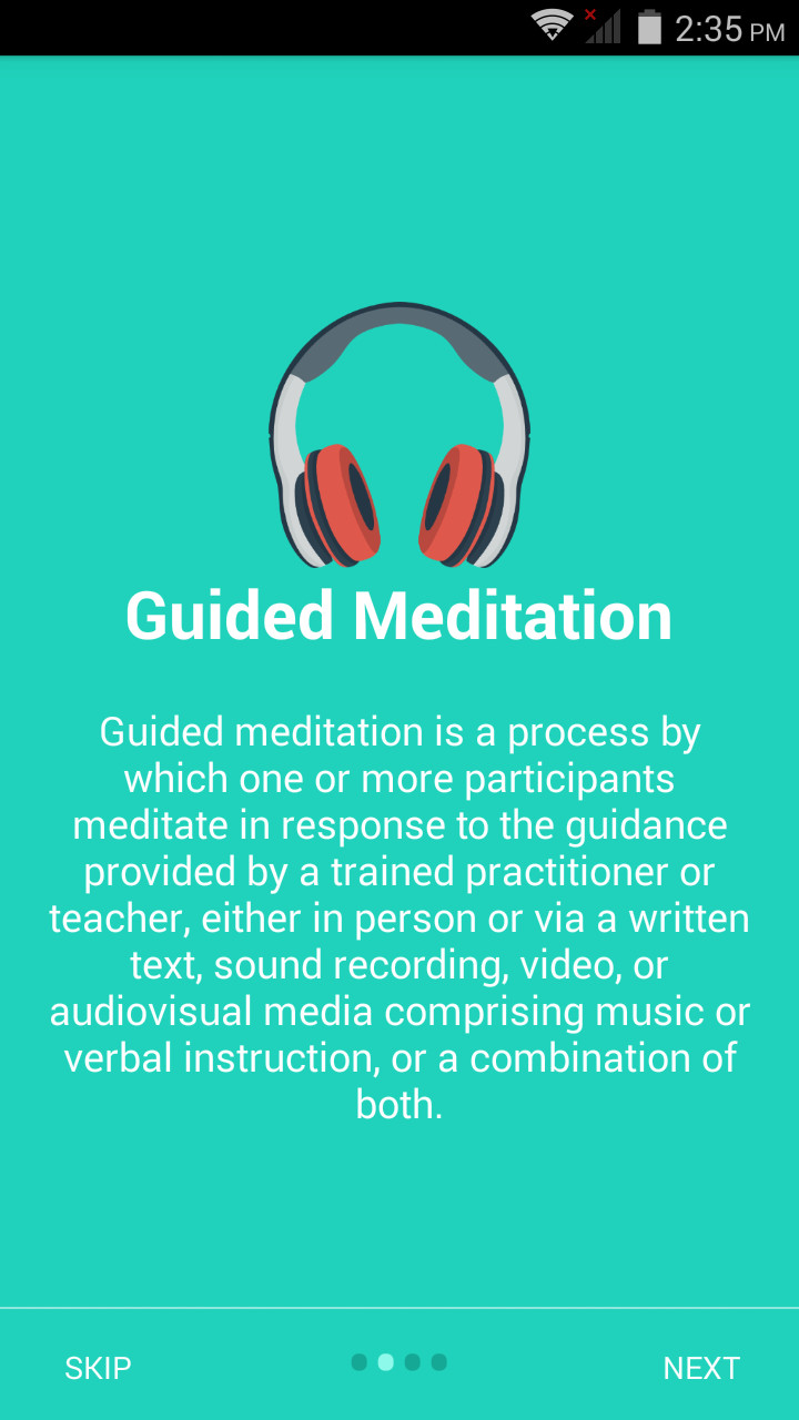 VR Guided Meditation App