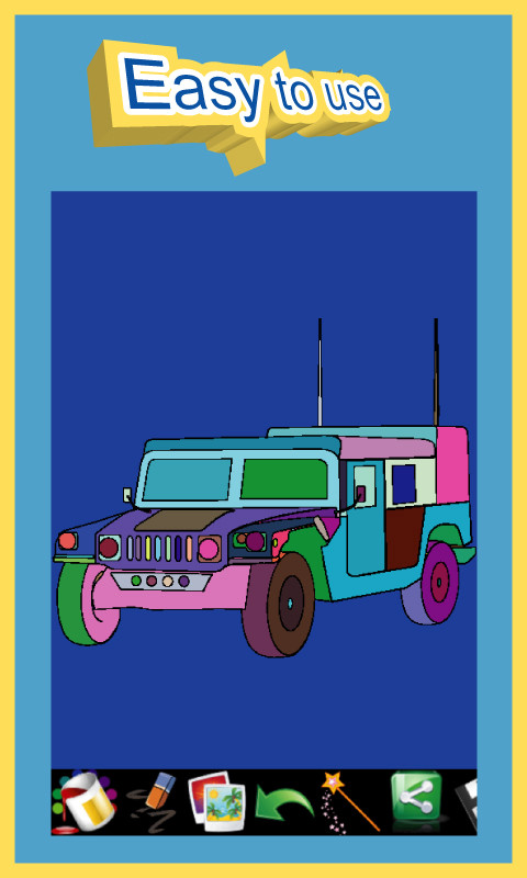Coloring for Kid - Cars