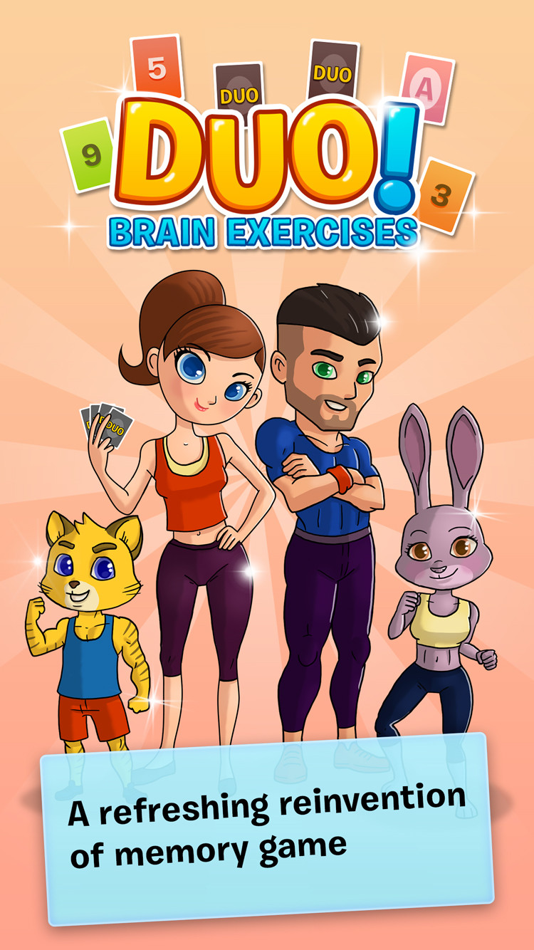 DUO! Pairs & brain fitness game
