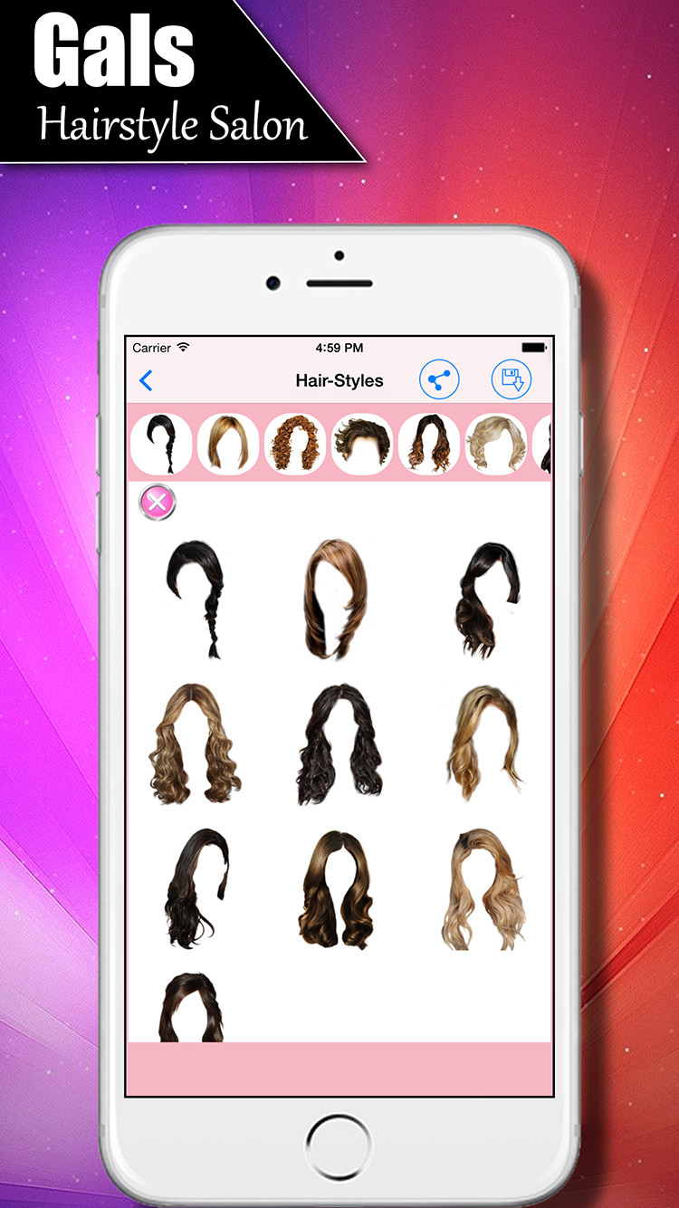 Girls Salon - Women's Fashion Hairstyles | iOS