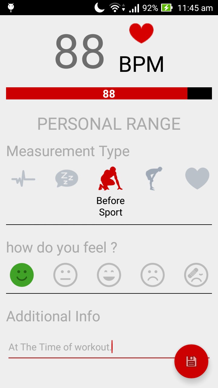 Instant Heart Rate Monitor