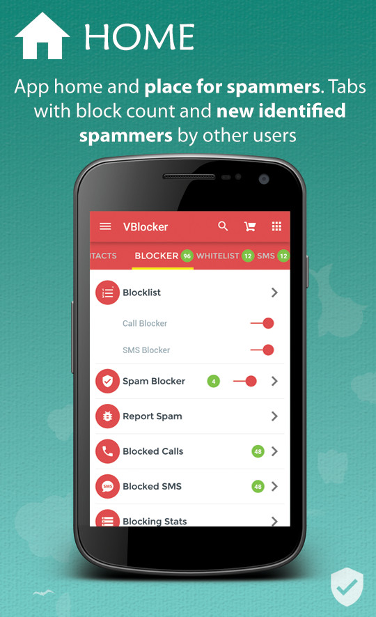 VBlocker: Call and Sms Blocker