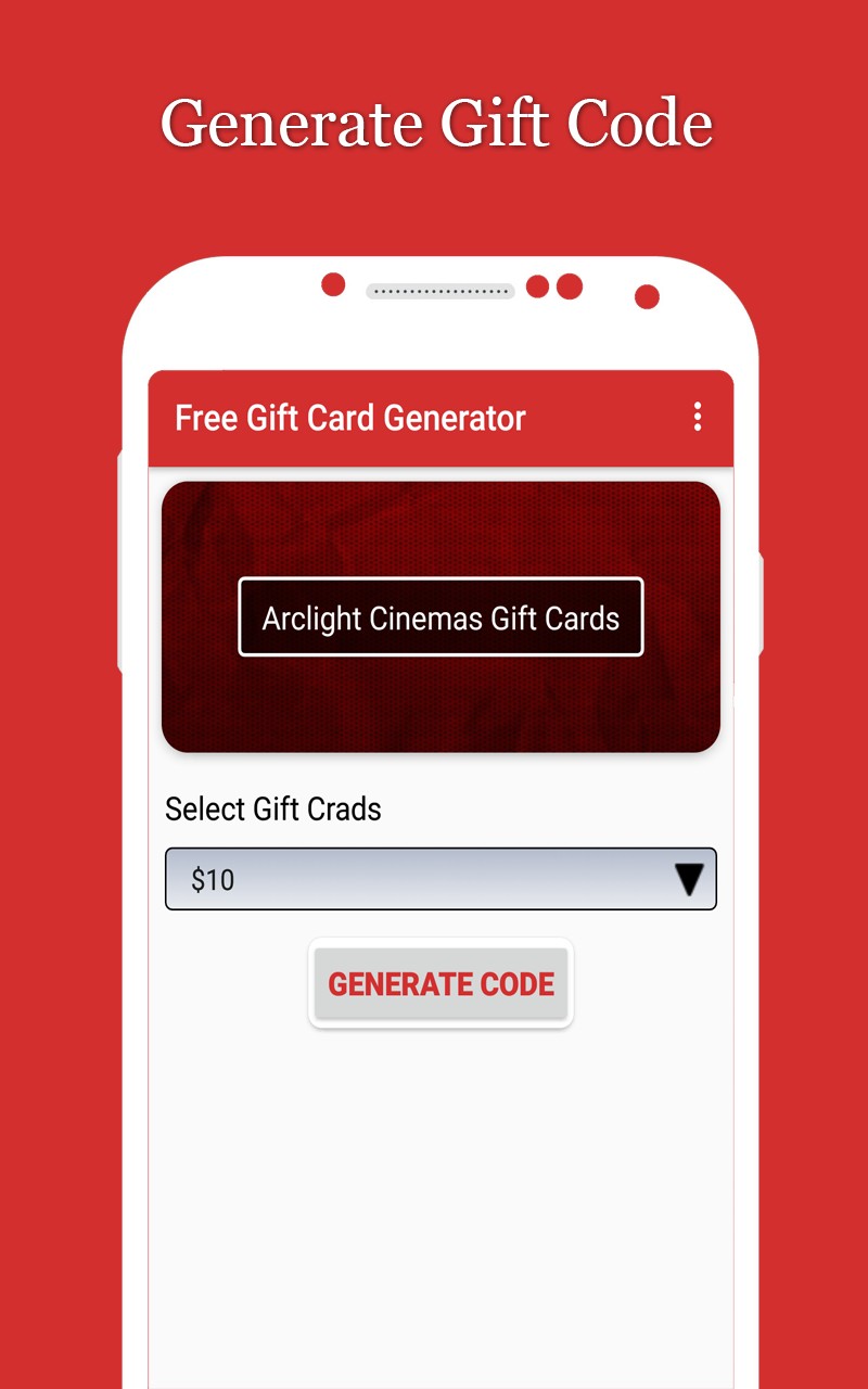 Free Gift Card Generator