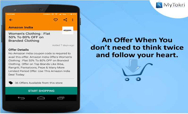 MyTokri - Best Deals and Discount App