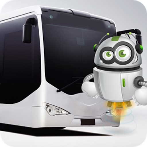 Robot Passengers City Bus