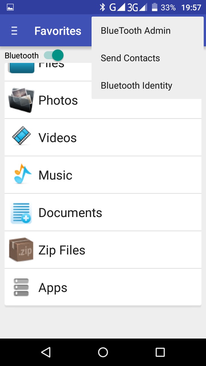 Bluetooth Files Share Fast