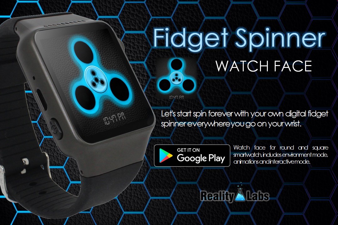 Fidget Spinner - Watch Face