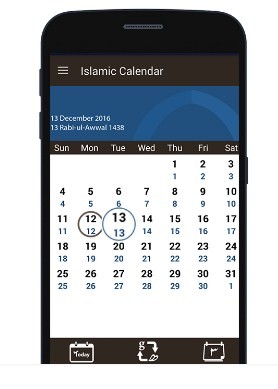 Islamic Hijri Calendar 2017