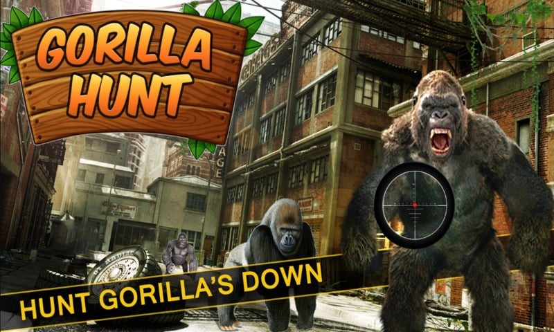 Wild Gorilla City Attack