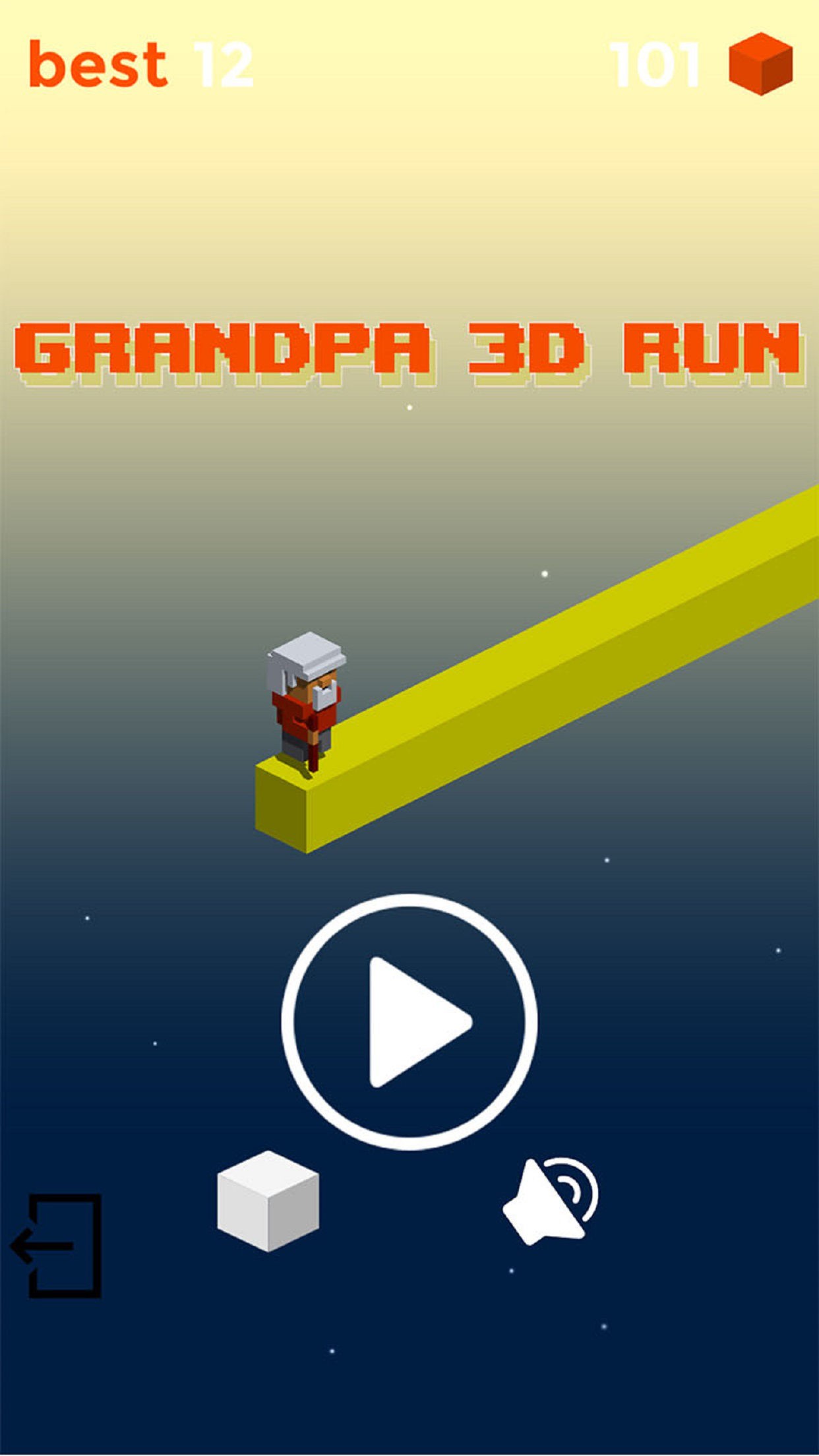 Grandpa Endless Walker 3D Run