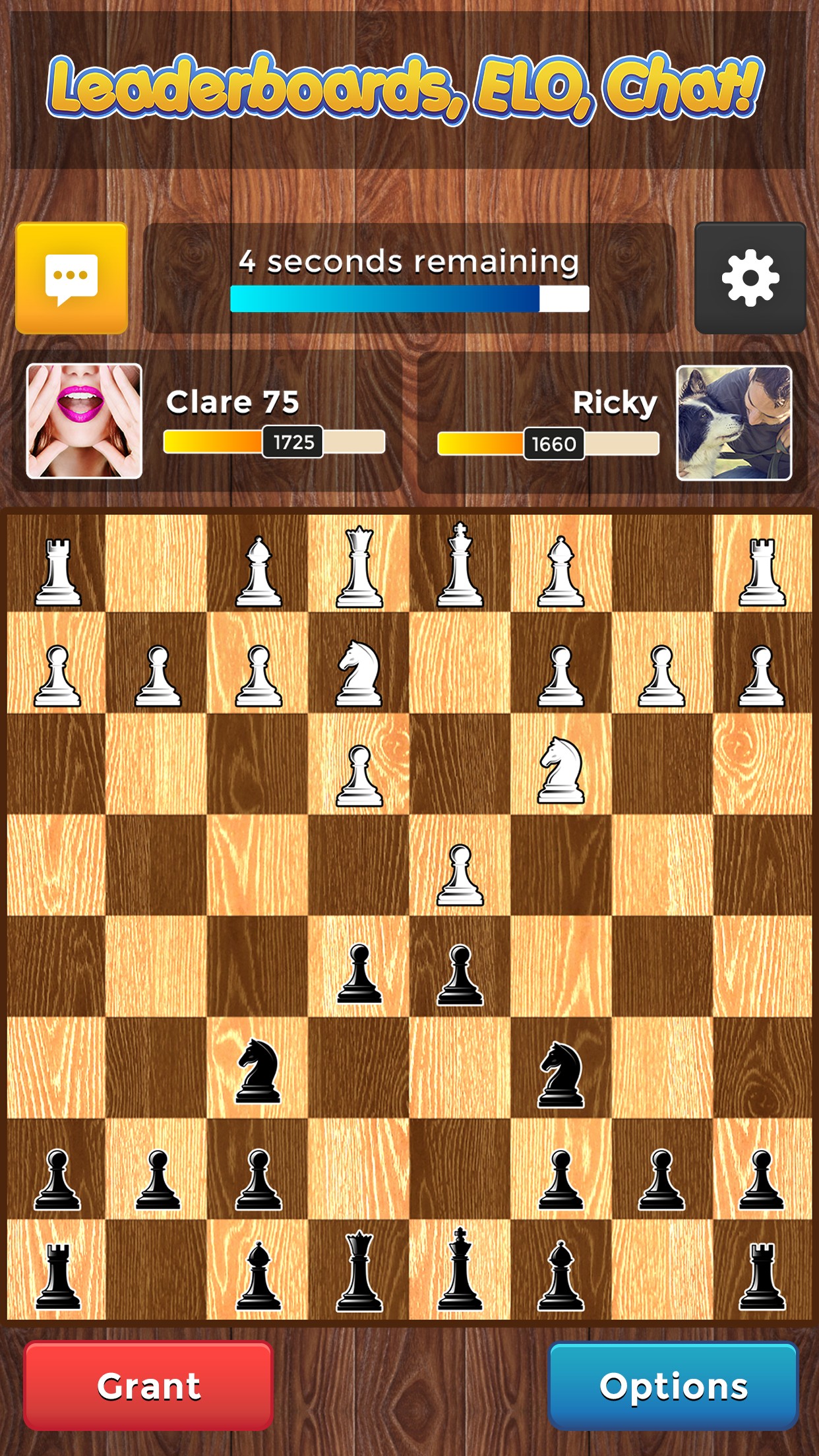 Play Chess Plus with friends, online multiplayer and free on Apple