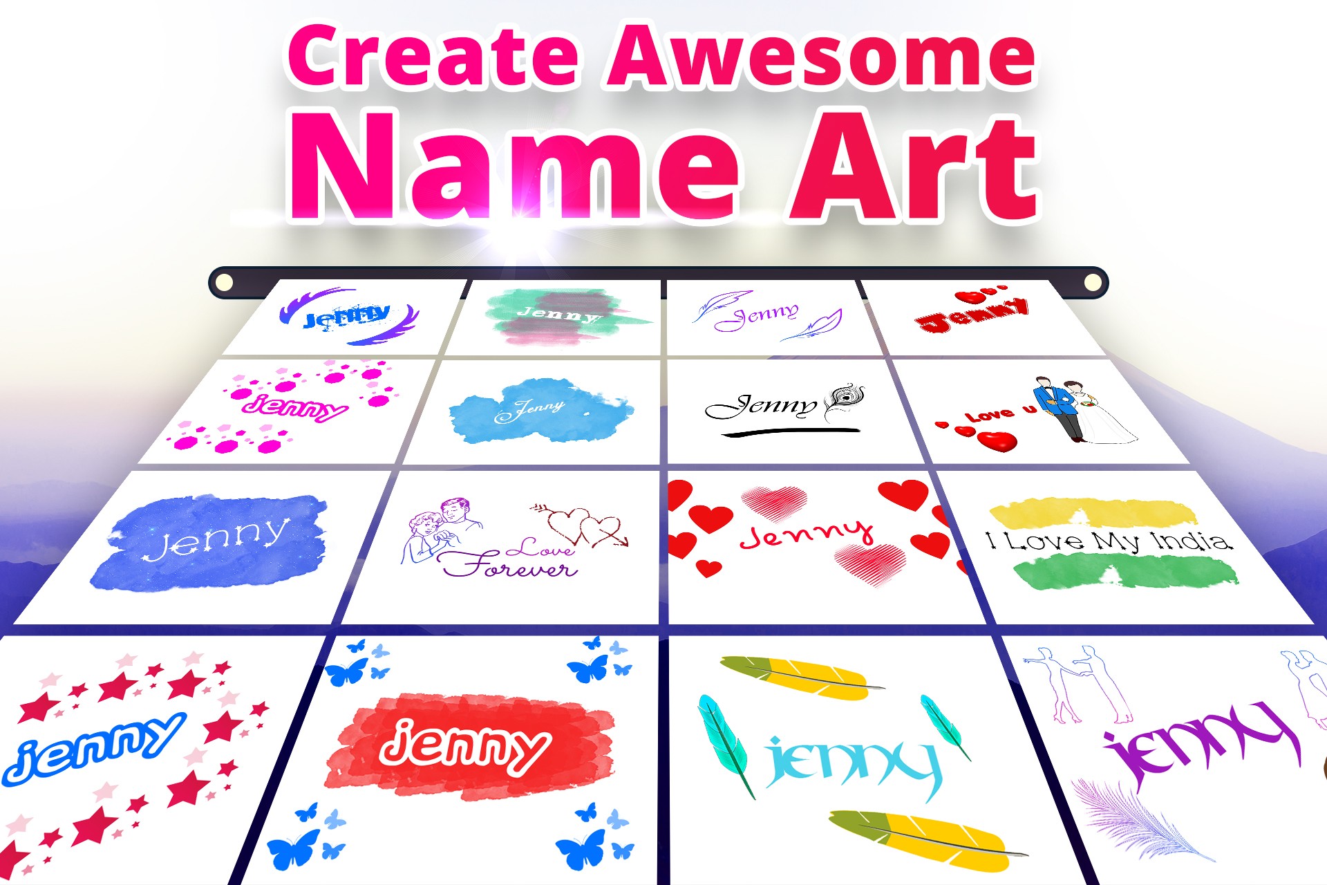 Secret names. Name Art. Business names with Art. Artist name. We create Awesome games.