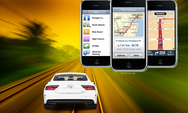 Gps navigation map route finder location tracker