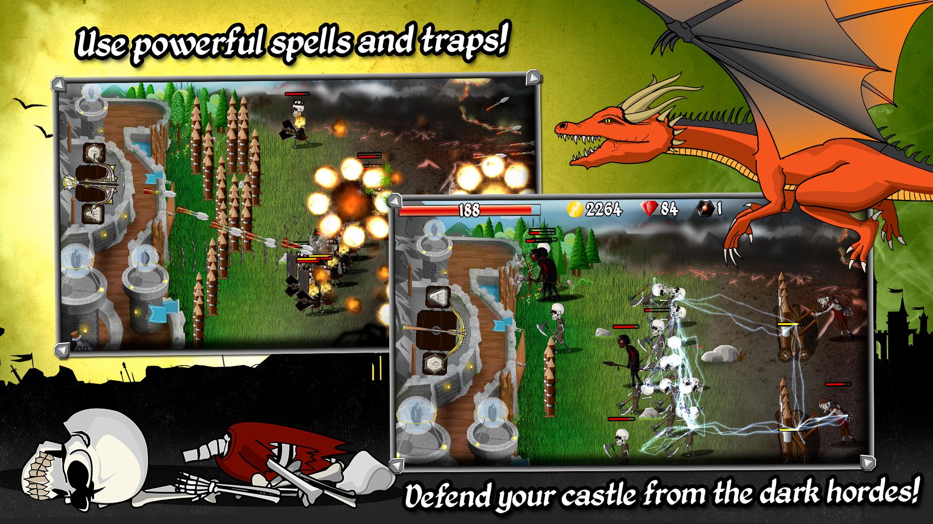 Grim Defender - Castle & Tower Defense