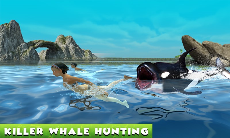 Hungry Blue Whale Attack Simulator