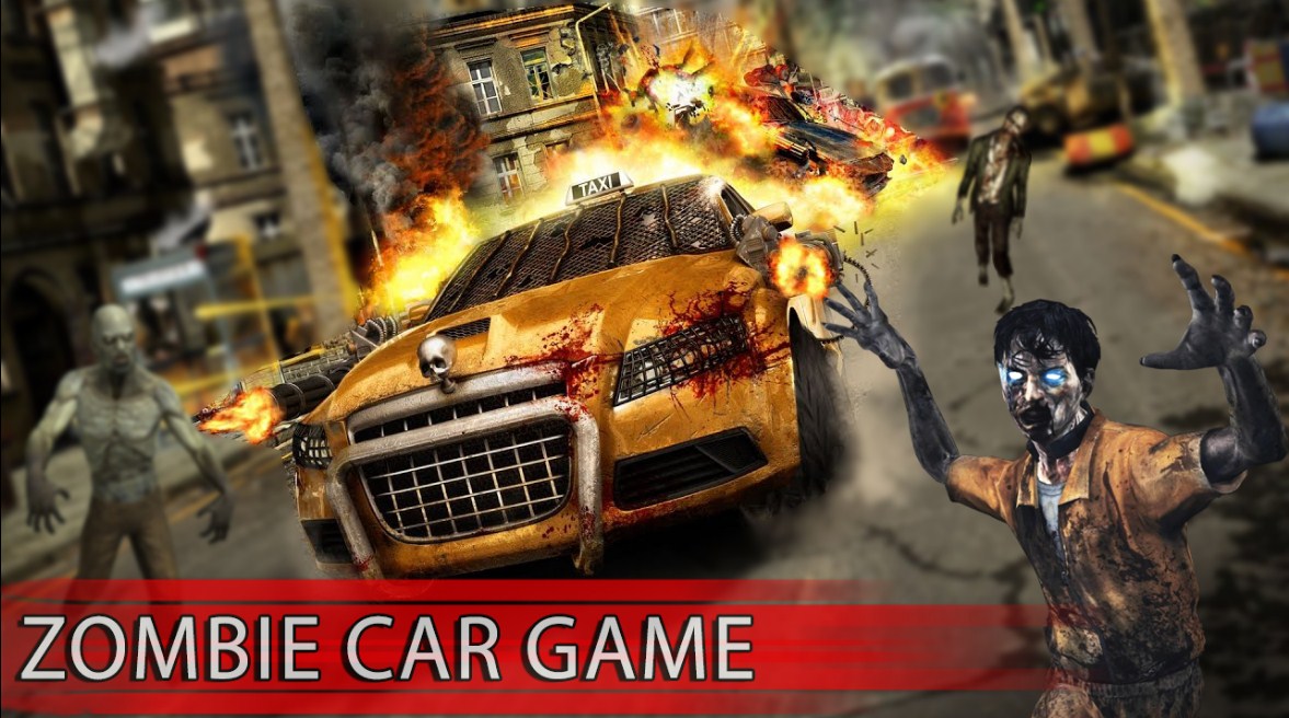 Zombie Derby 3D : City Attack Zombie Car Game