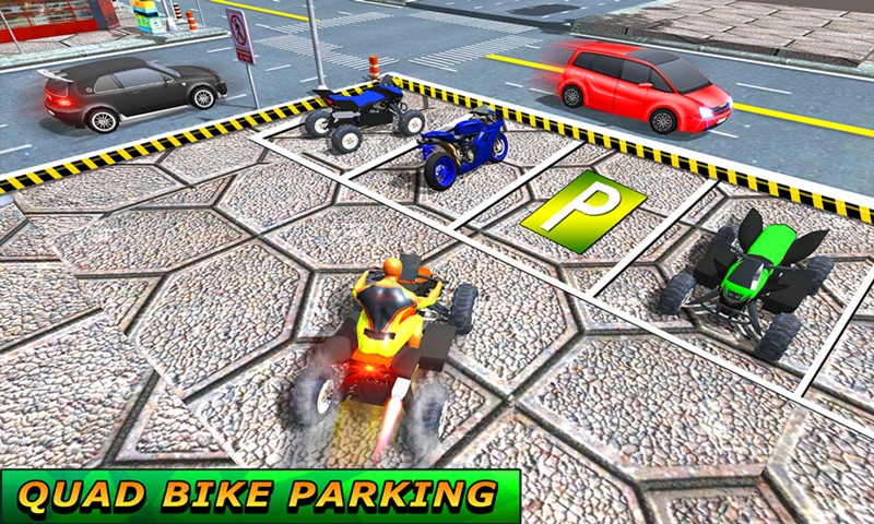 Quad Bike Games ATV Parking