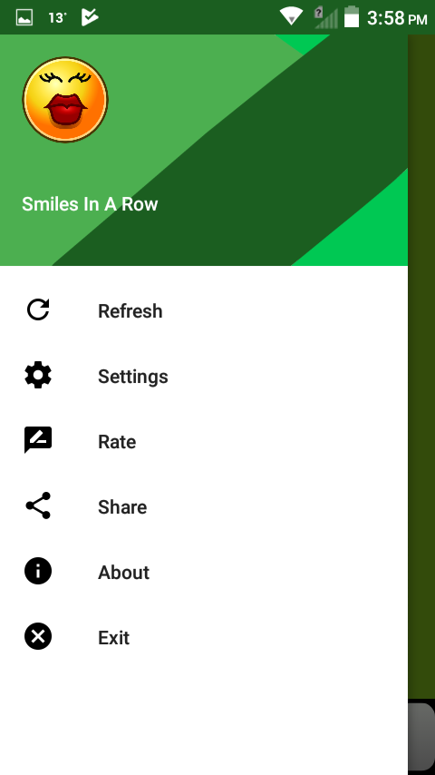 Smiles In A Row