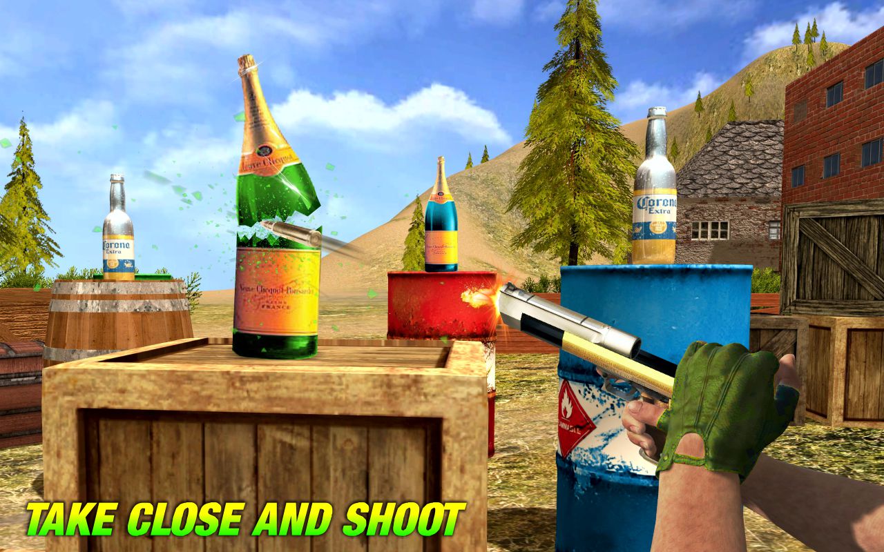 Bottle Shooter Master Gun 3D - Online