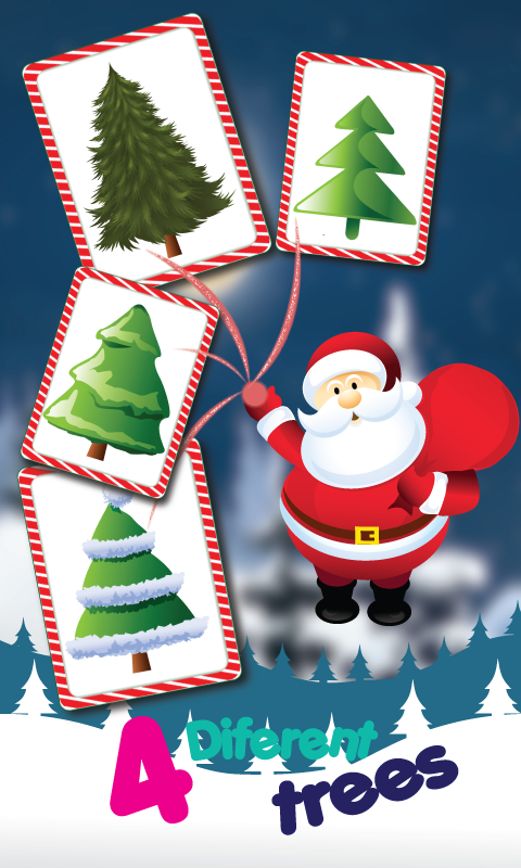 Christmas Tree Decoration - Help Santa Claus