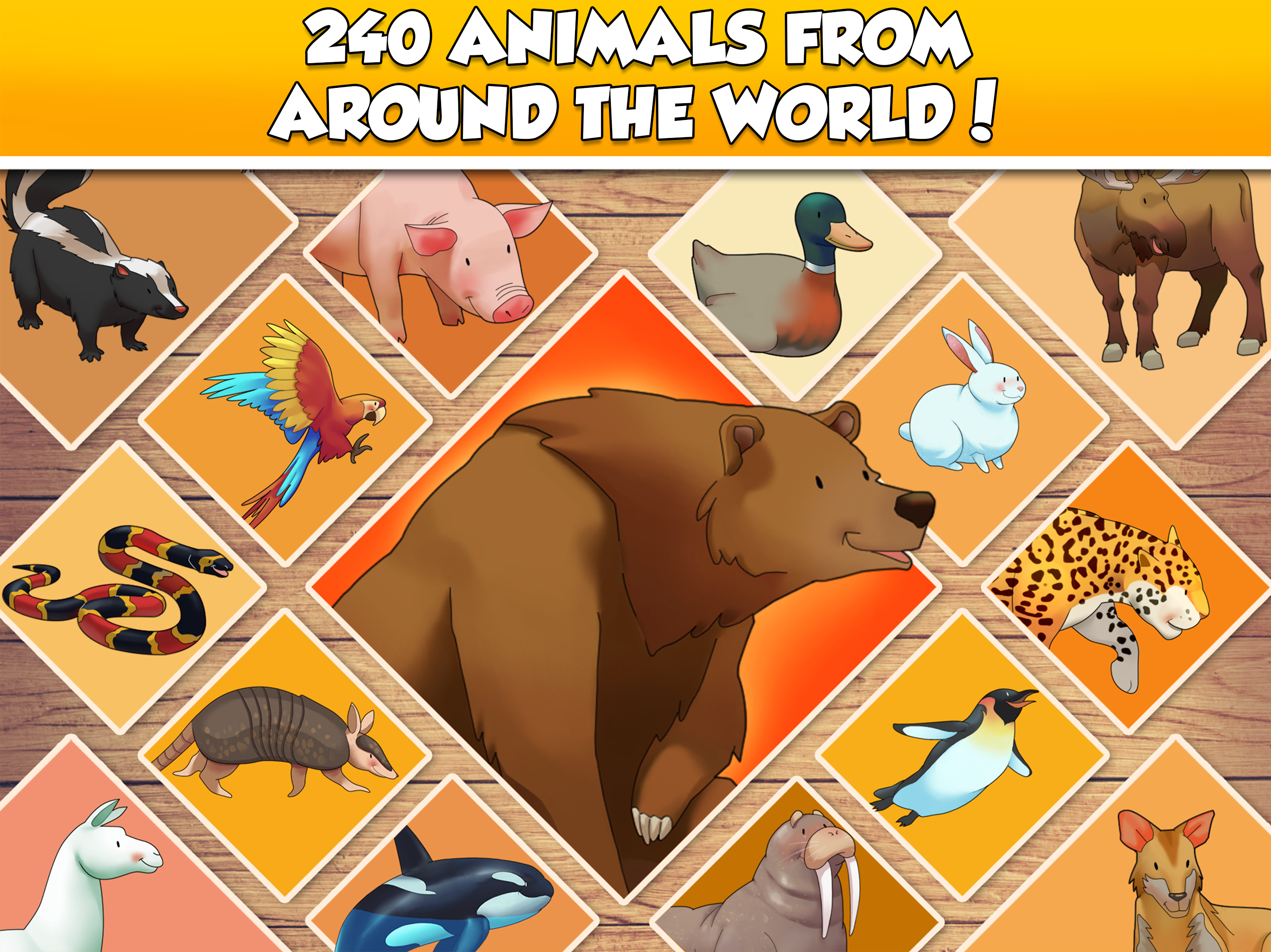 Fun Puzzle: World Animals