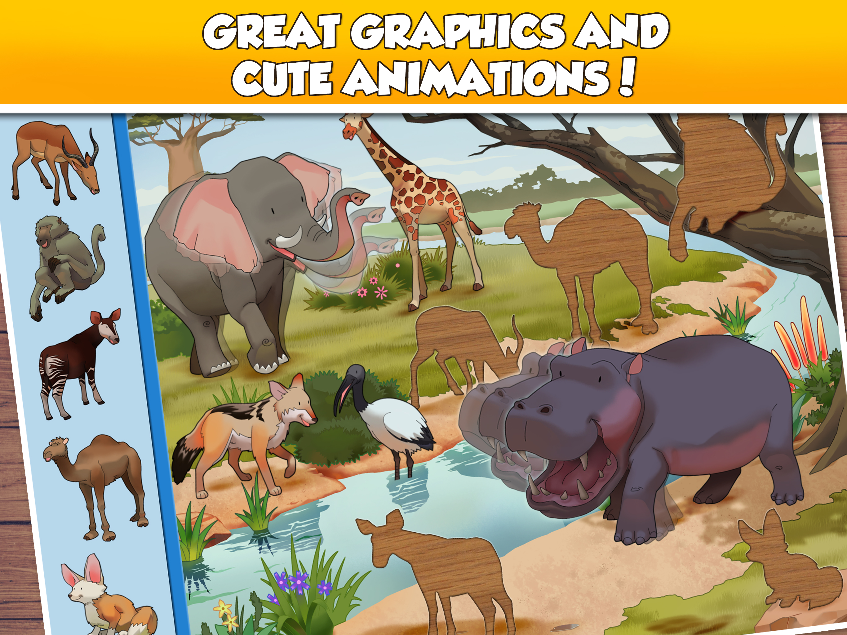 Fun Puzzle: World Animals