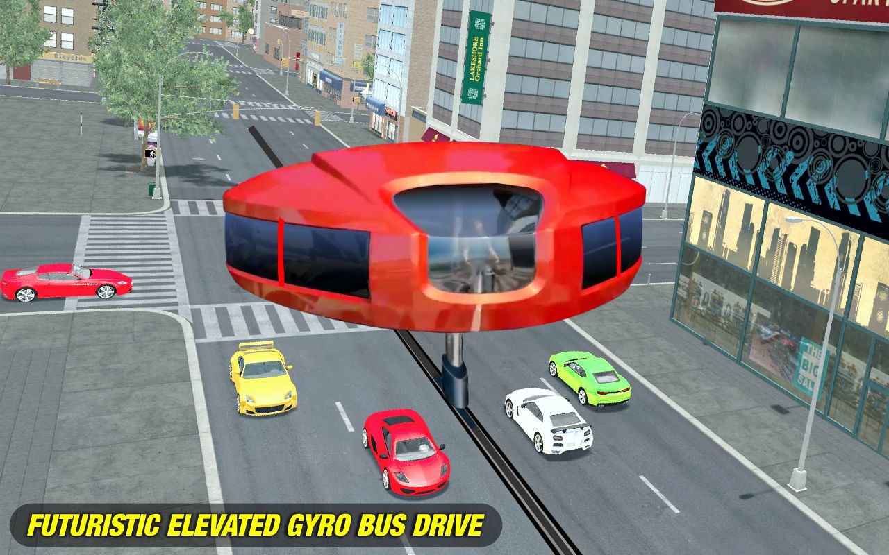 Gyroscopic Transport Of Future: Bus Driving