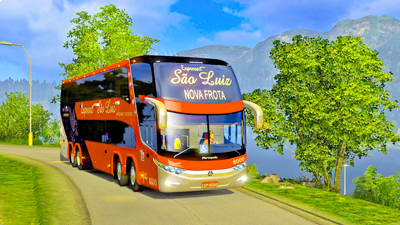 Luxury Tourist City Bus Driver