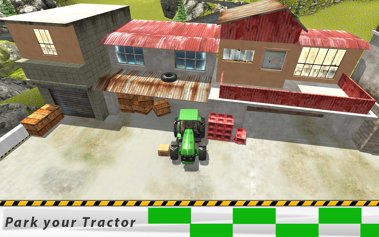 Heavy Duty Cargo Tractor - Climb Simulator Games