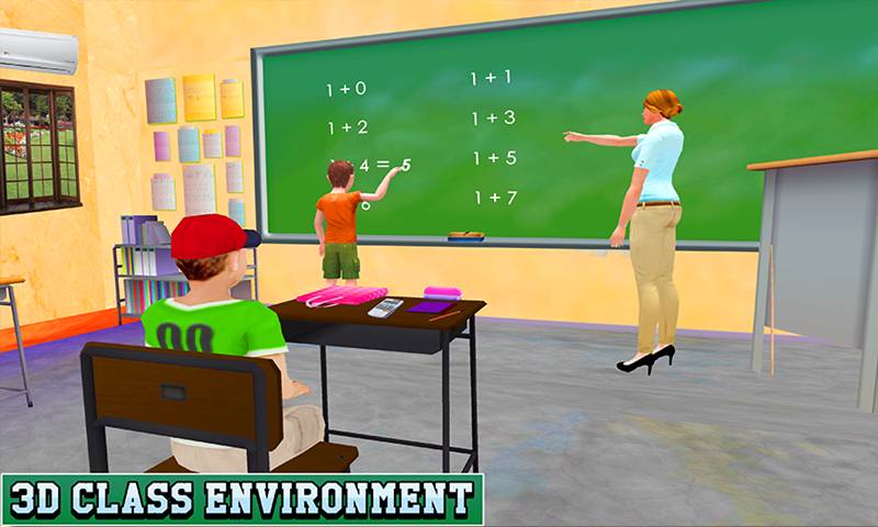Preschool Kids Education Simulator