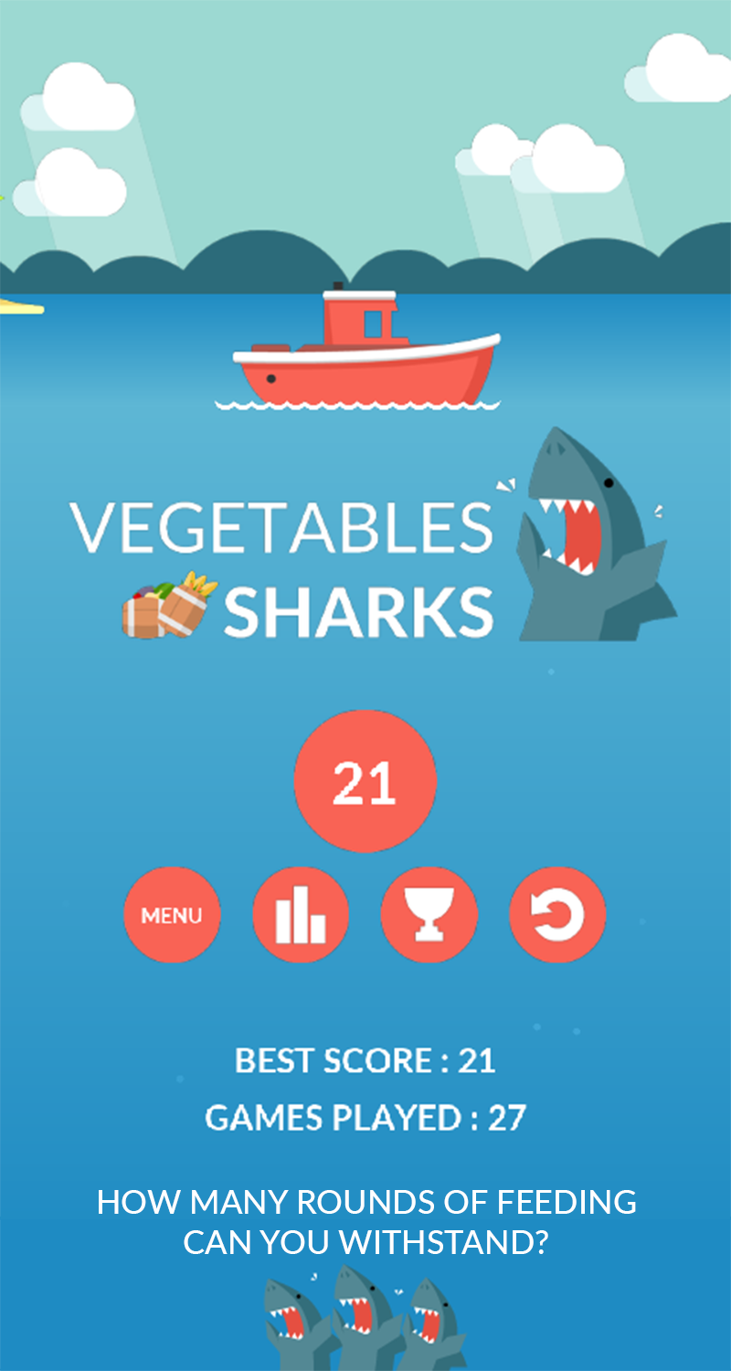 Vegetables Sharks