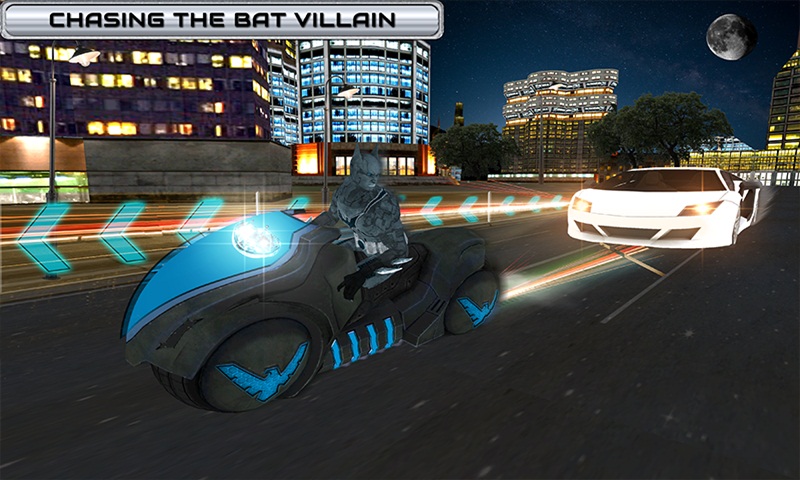 Knight Wing Hero vs Bat Villain: Justice Battle