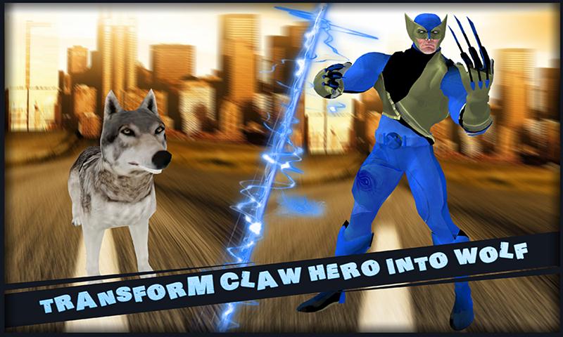 Multi Claw Blade Wolf Hero vs Czarnian Villain