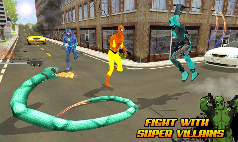 Multi Dead Snake Hero Vs Super Villains