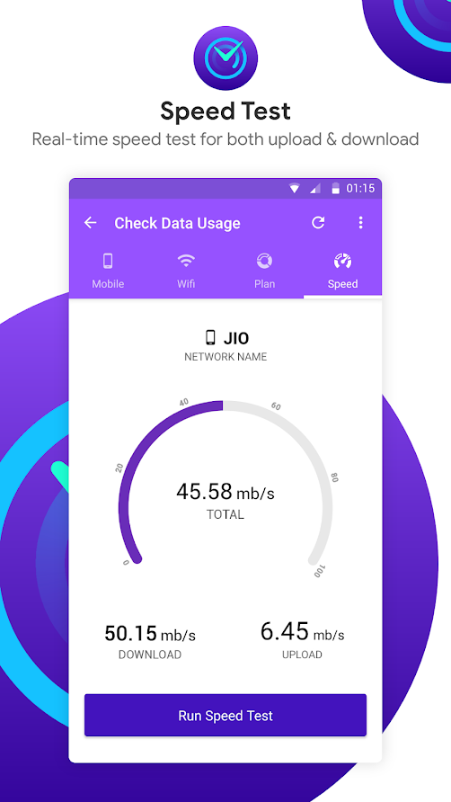 Check Data Usage