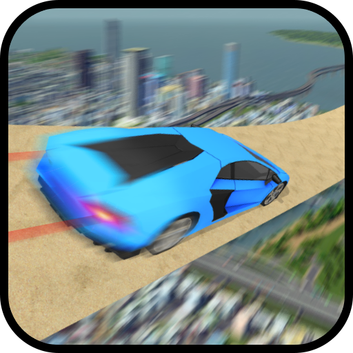 Impossible Car City Mega Ramp 3D